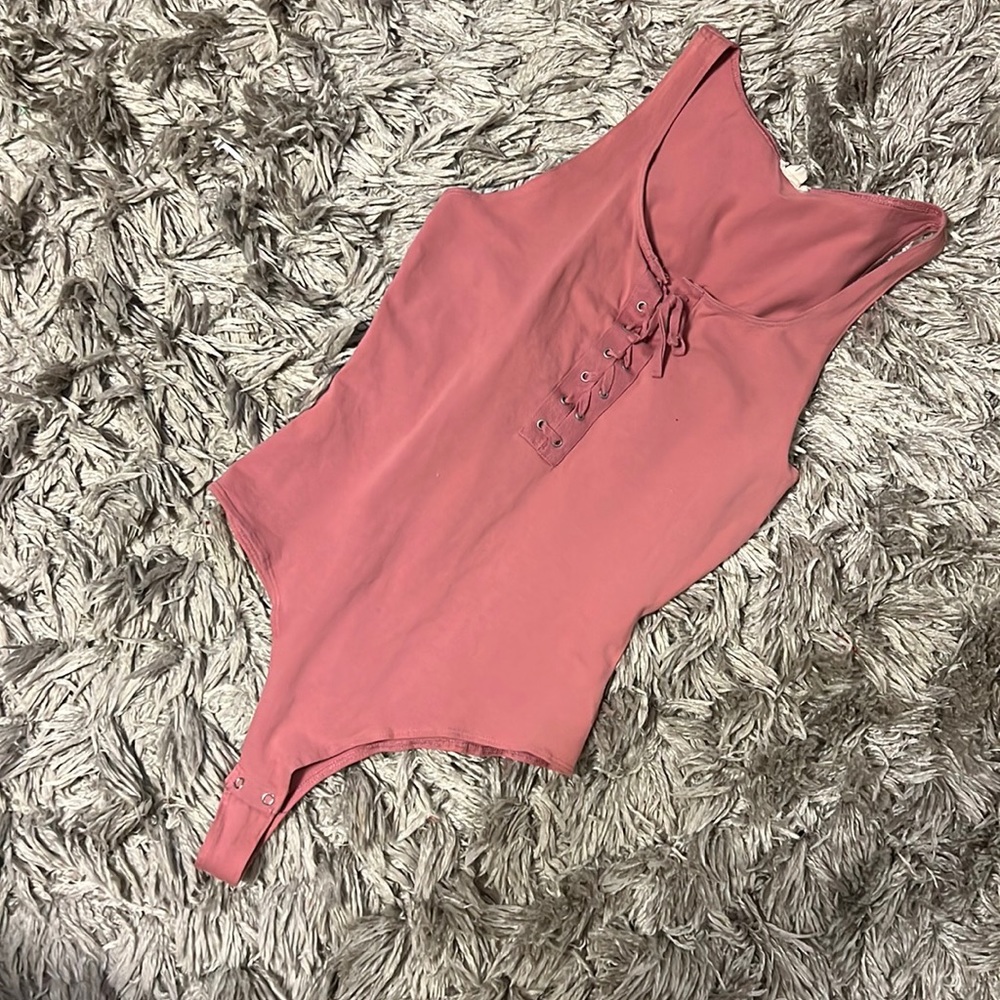 Pink bodysuit